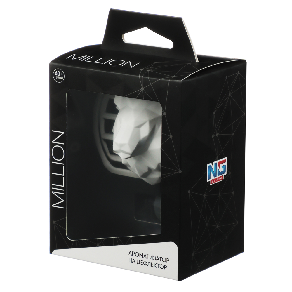 NEW GALAXY Ароматизатор в форме Льва, 10 мл, аромат Million, арт.№ 794-650