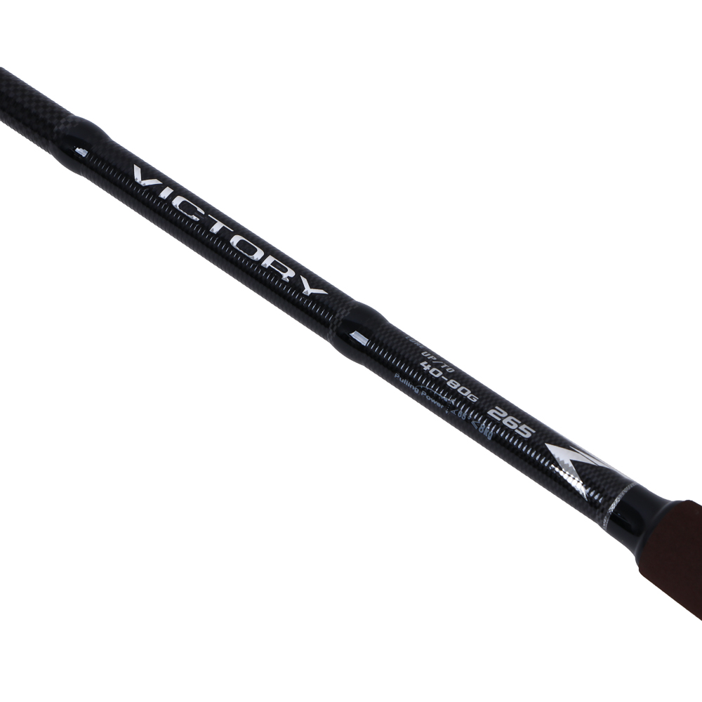 KAIDA Спиннинг штекерный, VICTORY, H, 40-80гр, 265см, карбон, арт.№ 149-213