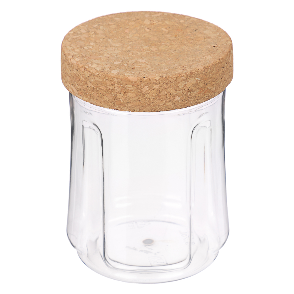 Банка для сыпучих продуктов Sugar&Spice Rosemary 0,75л, пластик, пробковая крышка, арт.№ 861-432