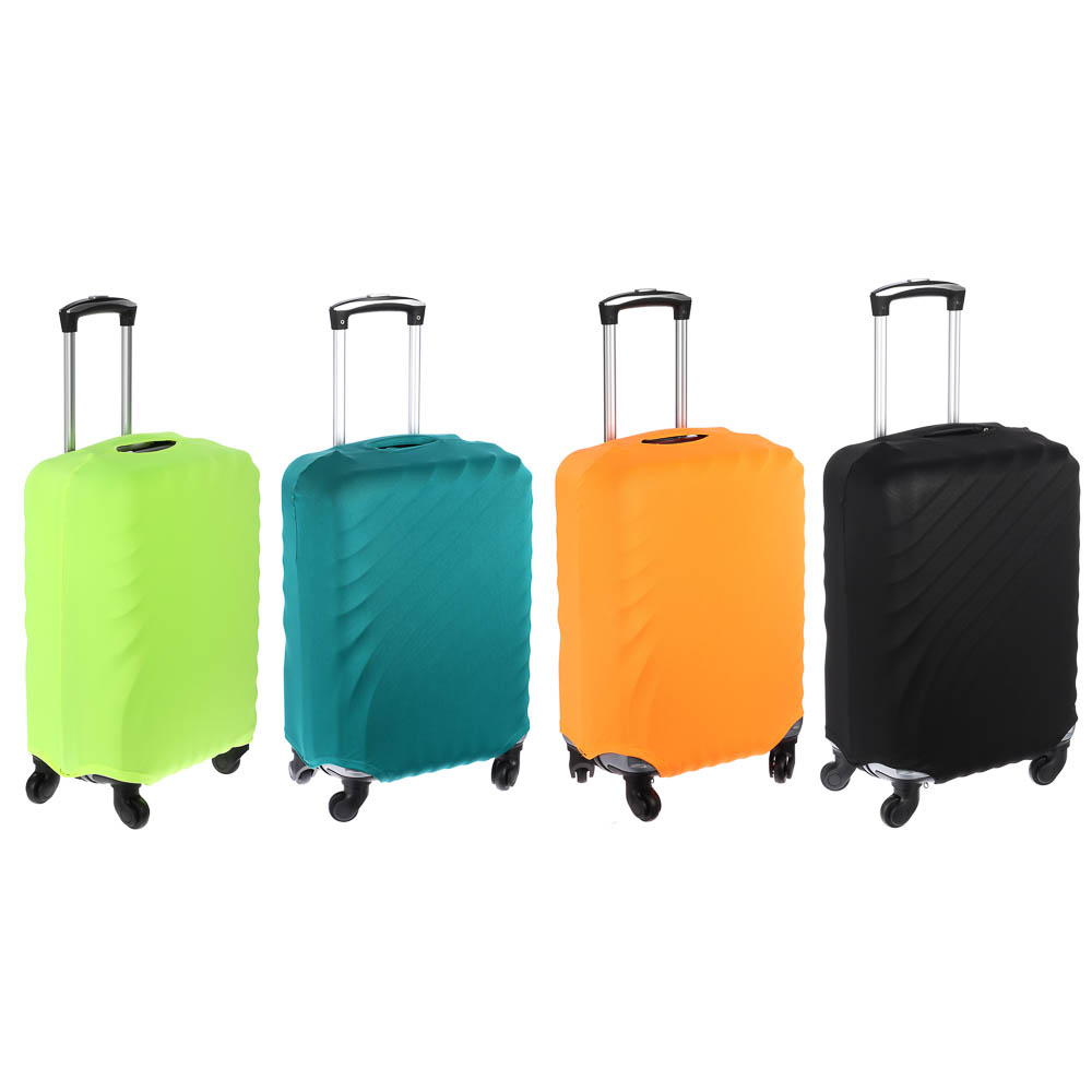 Чехол защитный для багажа, размер М, бифлекс, 4 цвета, ТР24-02, арт.№ 337-218