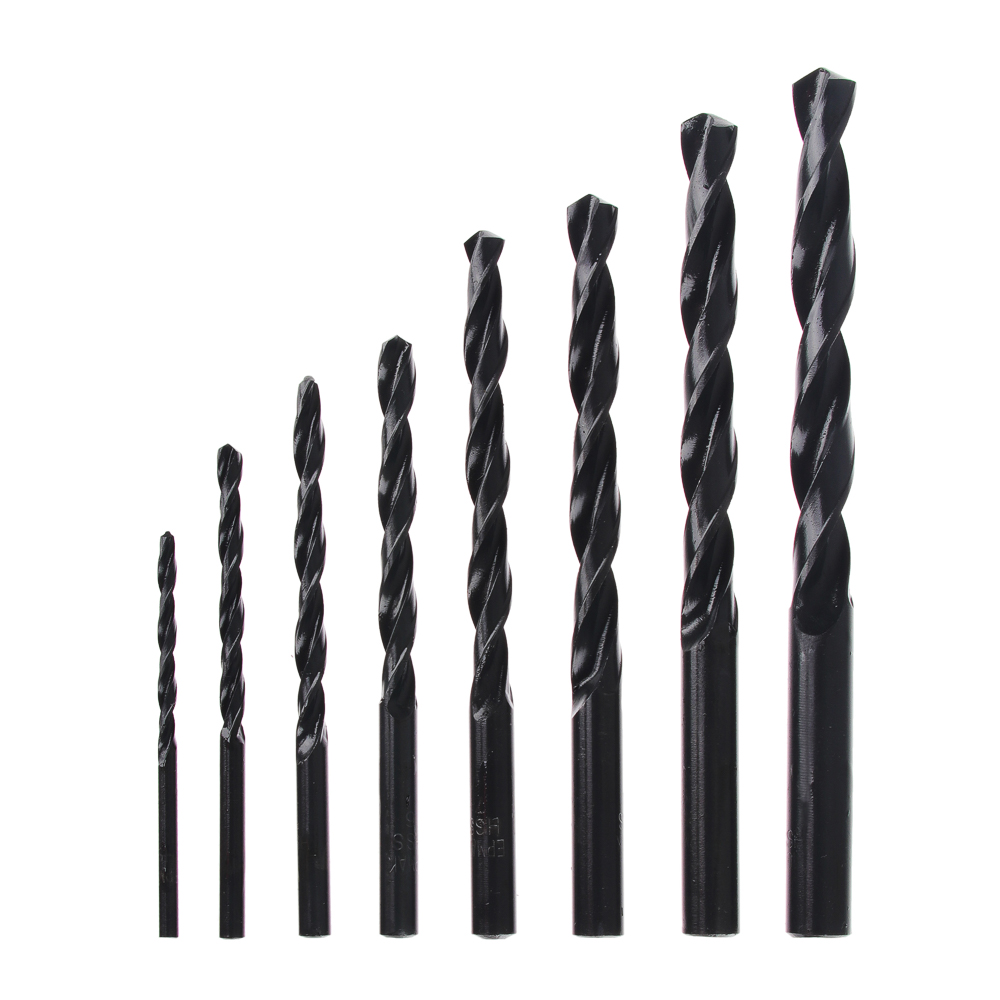 ЕРМАК Набор сверл по металлу, серия MASTER (3, 4, 5, 6, 7, 8, 9, 10 мм), арт.№ 604-003