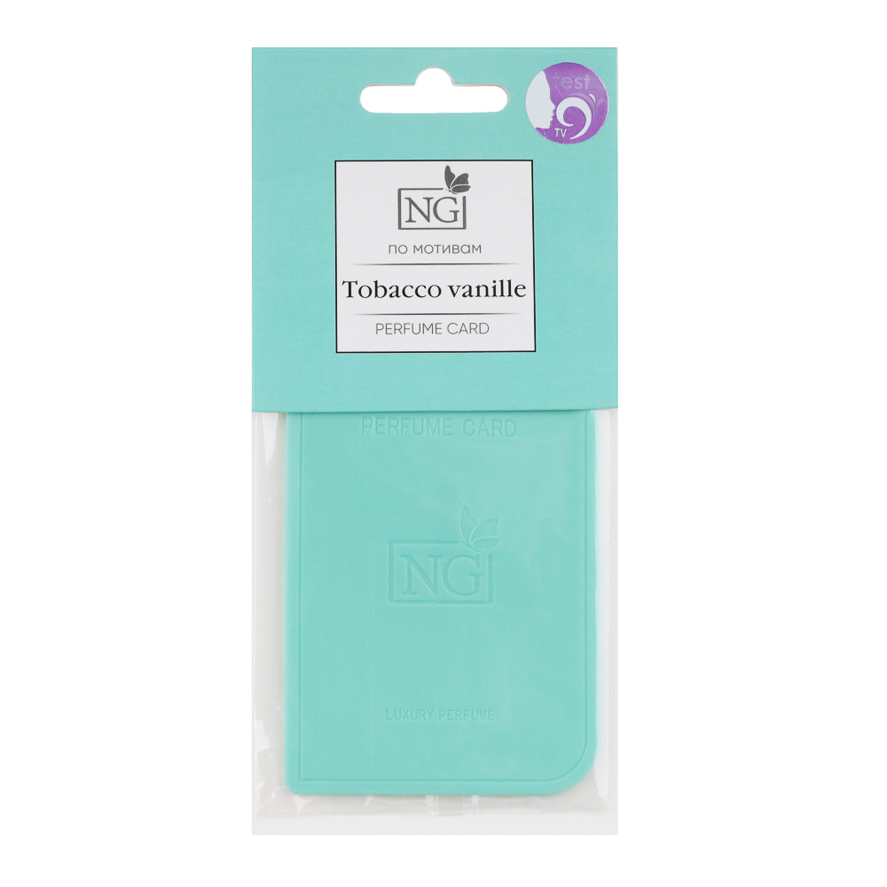 NEW GALAXY Ароматизатор Perfume Card, l`Imperatrice, Black Opium, Million, Tobacco Vanille, арт.№ 778-159