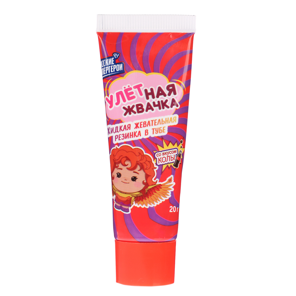 BY Русские Супергерои Жидкая жевательная резинка в тубе 20 гр., арт.№ 347-220