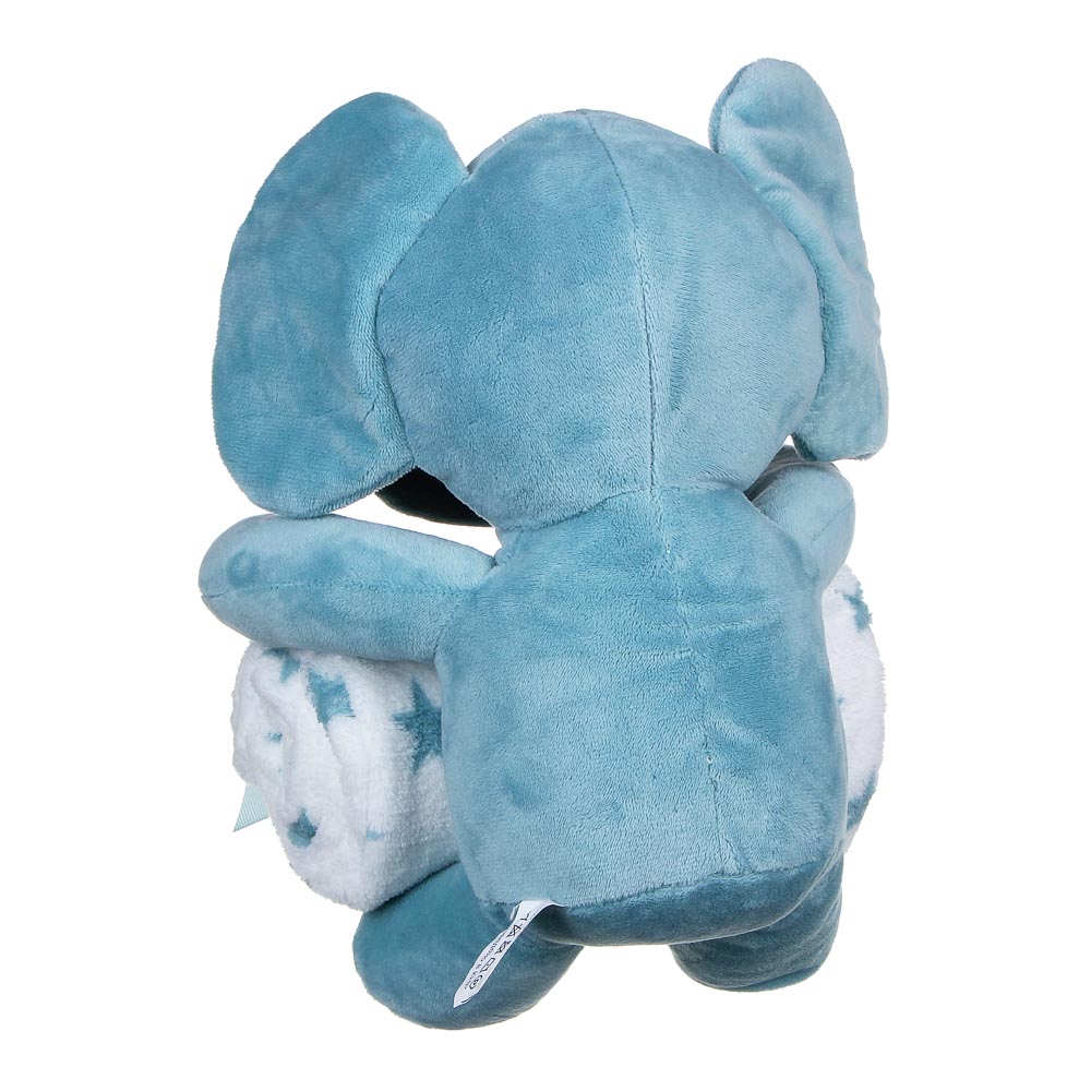 PROVANCE Мятный Латте Плед в комплекте с сувениром 90х75см, 240гр/м, 100% полиэстер, 3 дизайна, арт.№ 488-039