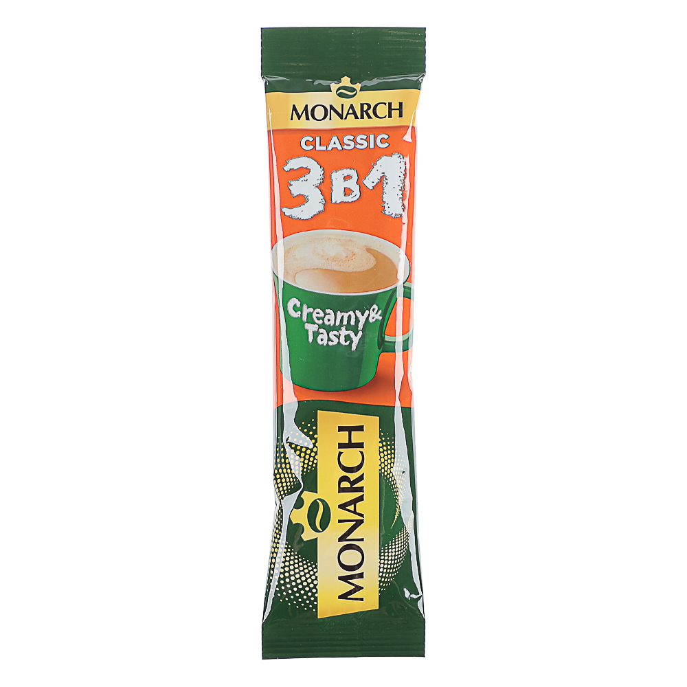 Напиток кофейный 3в1 МОНАРХ классик, 13.5г, арт.№ 347-297