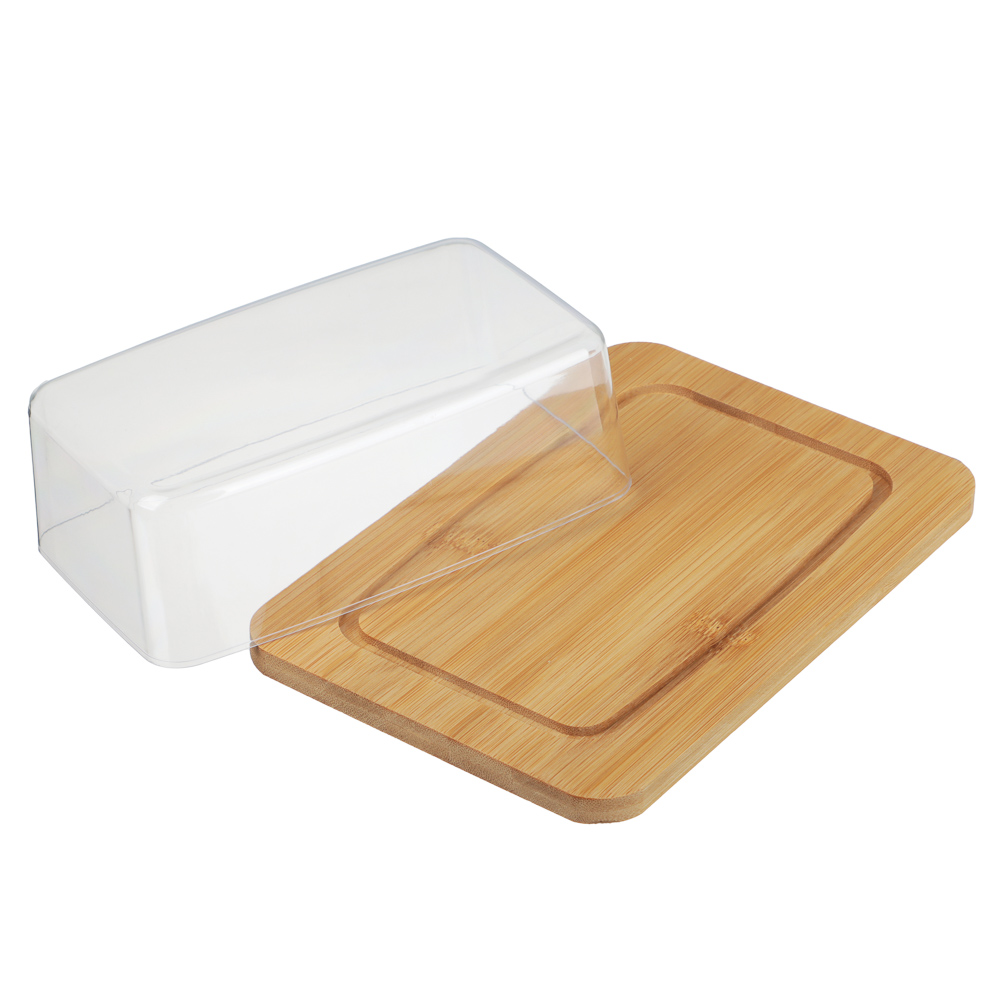 Масленка тм VETTA, 20,5x14x6,4см, пластик, бамбук, арт.№ 883-136