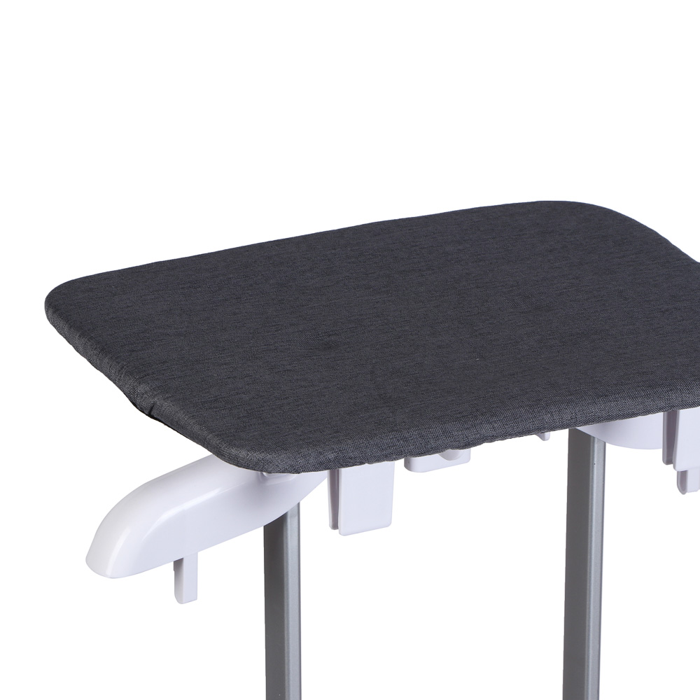 LEBEN Отпариватель напольный, 2200Вт, 1,8л, стойка-вешалка, глад. доска, серый, 220в, арт.№ 249-111