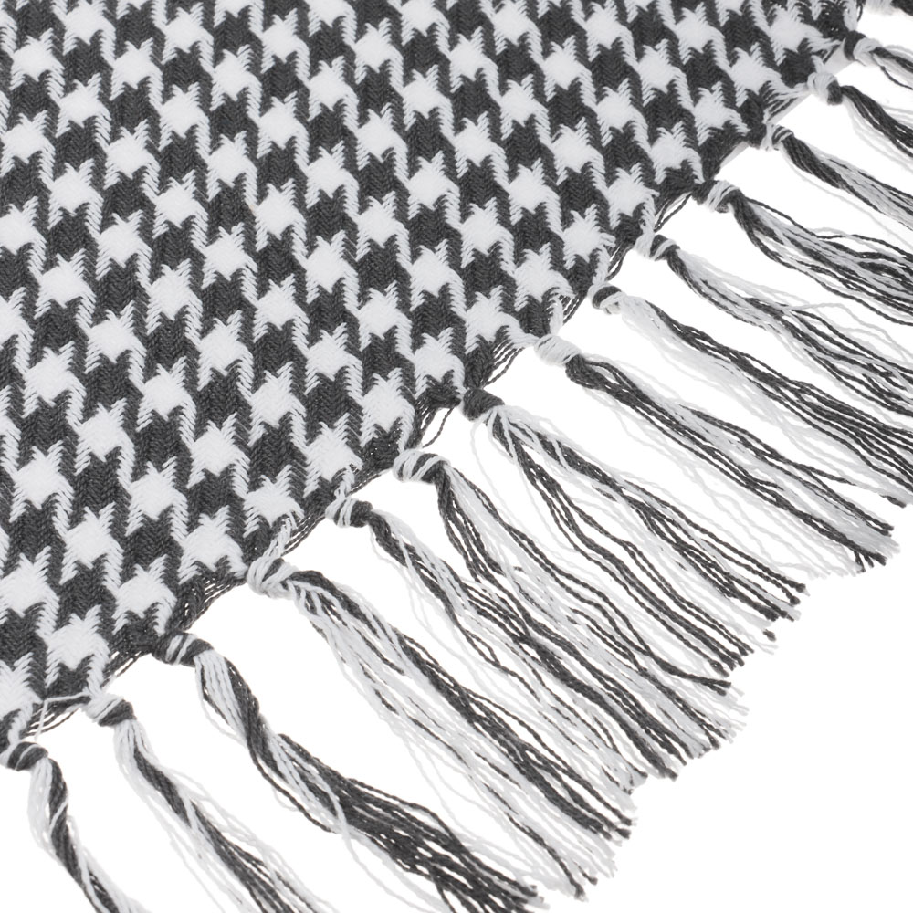 PROVANCE Special Плед хлопок, 200х220см, черно-белый, арт.№ 486-210