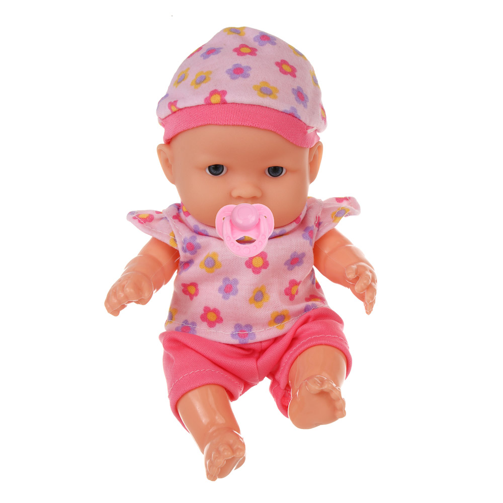 Пупс 20 см с акс., PVC, PP, ABS, тм ИГРОЛЕНД, арт.№ 267-968