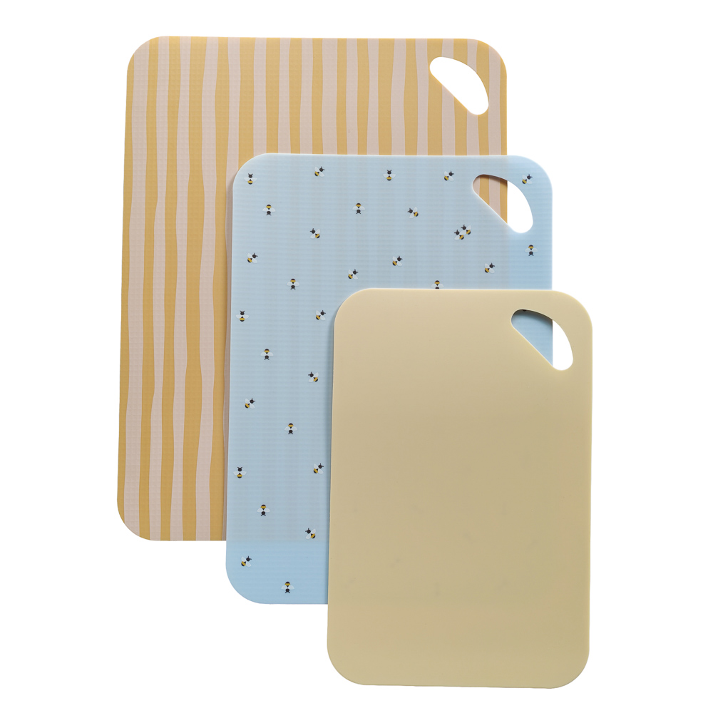 Набор досок разделочных гибких тм SATOSHI Орра, 3шт, 38х29см, 33,5х24см, 29х19см, пластик, арт.№ 852-166