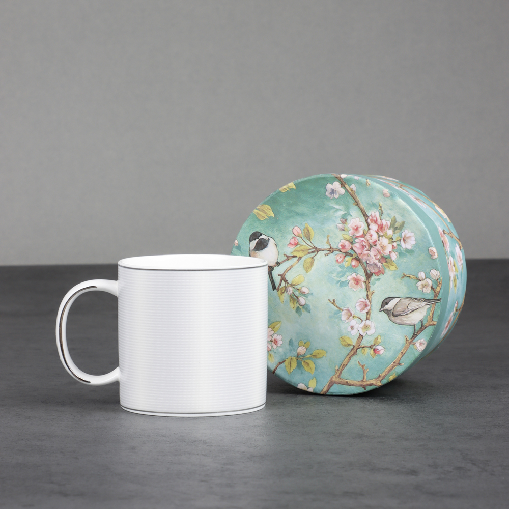 MILLIMI Сильвер Кружка, 280мл, фарфор, арт.№ 802-475