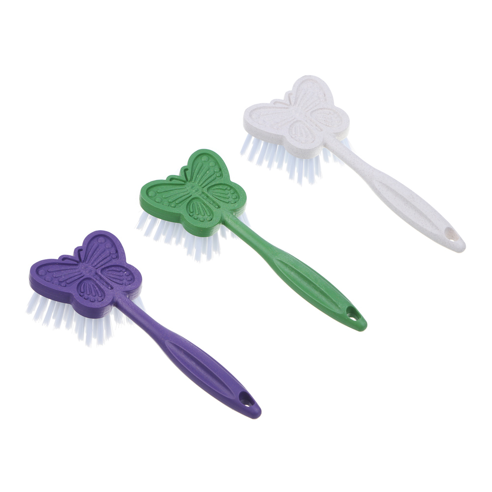 VETTA Щетка бабочка с длинной ручкой, полипропилен, полиэтилентерефталат, 19,5х7,5х3,5 см, 3 цвета, арт.№ 441-012