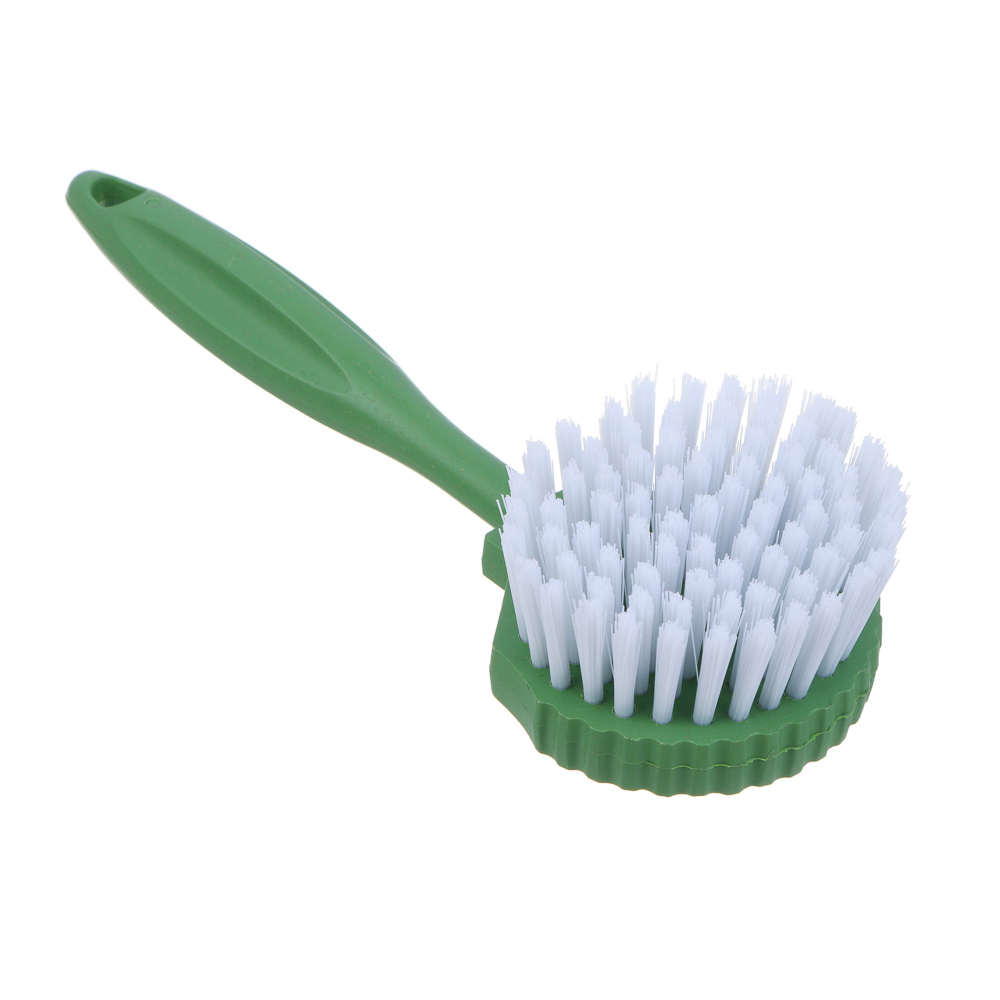 VETTA Щетка ракушка с длинной ручкой, полипропилен,  полиэтилентерефталат, 19,5х7х3,5 см, 3 цвета, арт.№ 441-014