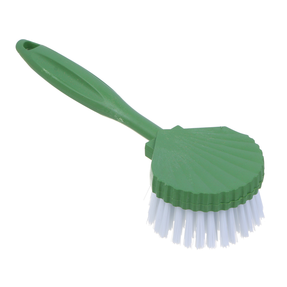 VETTA Щетка ракушка с длинной ручкой, полипропилен,  полиэтилентерефталат, 19,5х7х3,5 см, 3 цвета, арт.№ 441-014