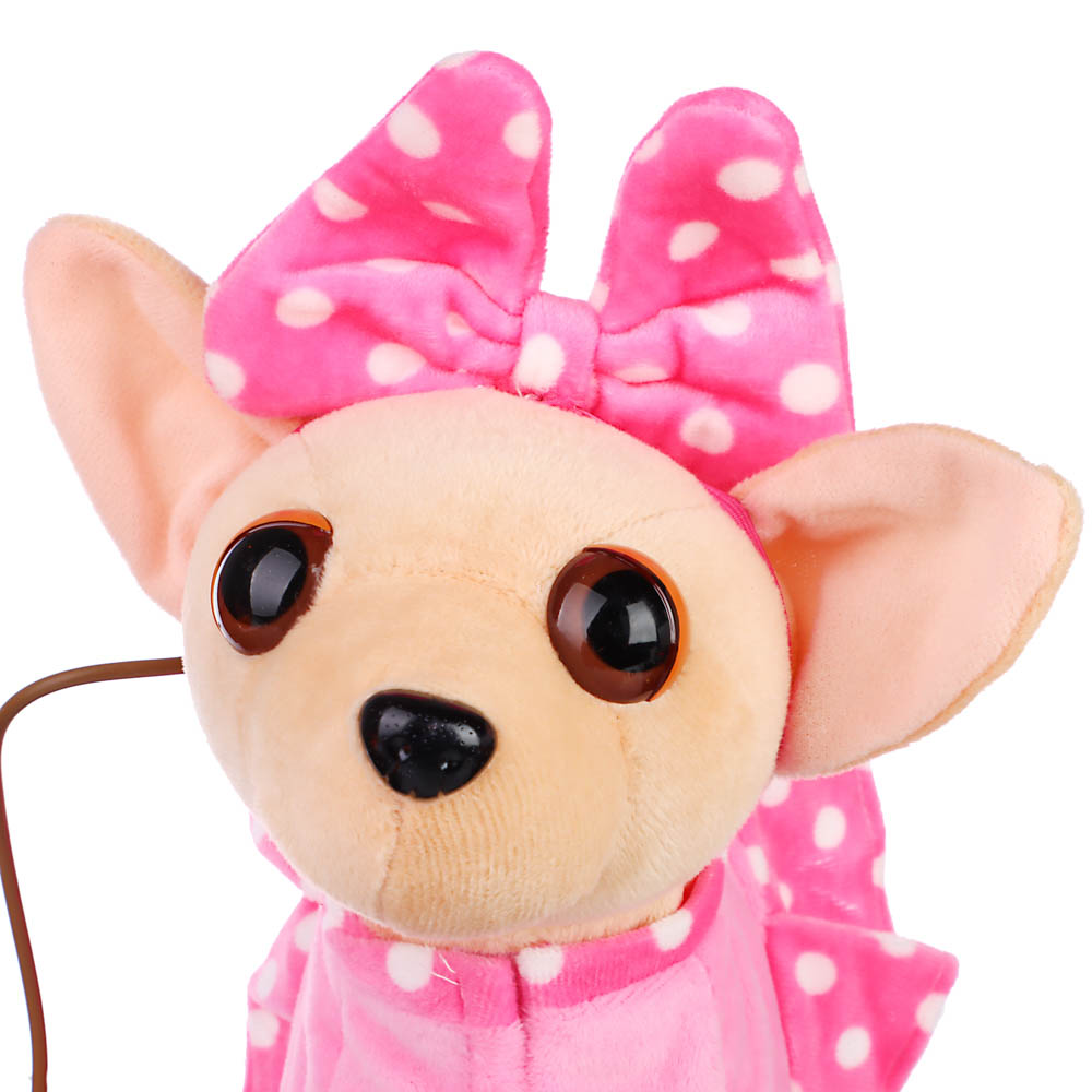 ZABIAKA Интерактивный щенок «Мой друг», пластик, текстиль, 4 вида арт. 3698257, арт.№ 272-785