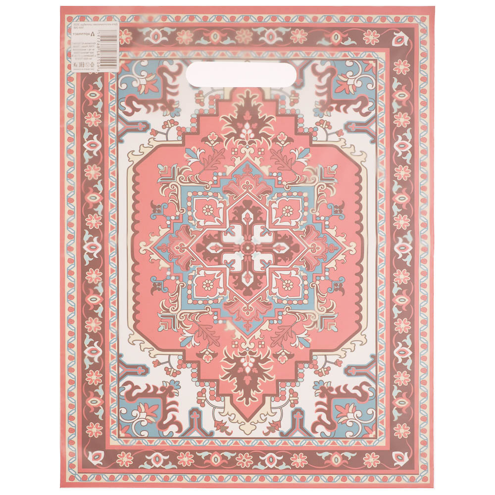 Пакет с вырубной усиленной ручкой XL 31x40см "Галамарт" 4 дизайна в асс., арт.№ 568-268