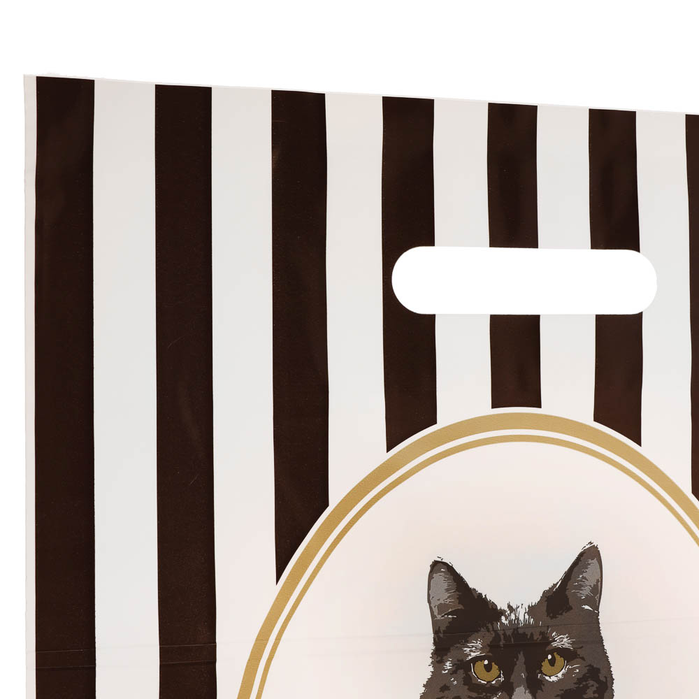 Пакет с вырубной усиленной ручкой XL 31x40см "Галамарт" 4 дизайна в асс., арт.№ 568-268