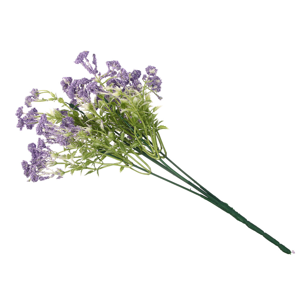 LADECOR Букет искусственных цветов, 5 веточек, 33-35см, пластик, проволока, 5 цветов, арт.№ 426-009