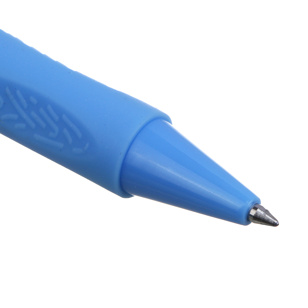 Авторучка гелевая "пиши-стирай" синяя, с кнопкой-фигуркой "Мальчиковые фигурки", 6 дизайнов, арт.№ 591-236