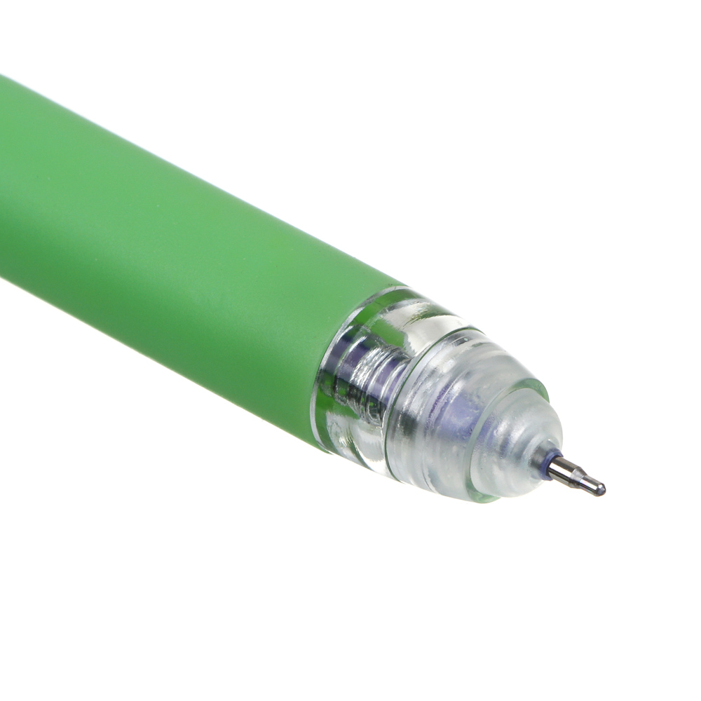 Авторучка гелевая "пиши-стирай" синяя, с подвижной фигуркой на клипе, "Панда", 3 дизайна, арт.№ 591-237