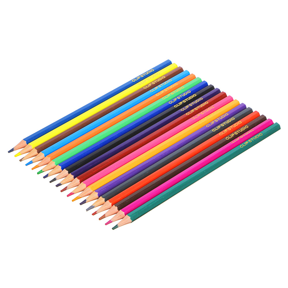 Свит Китти Карандаши цветные, 18 цветов, шестигранные заточенные, дерево, в карт.коробке с подвесом, арт.№ 228-164