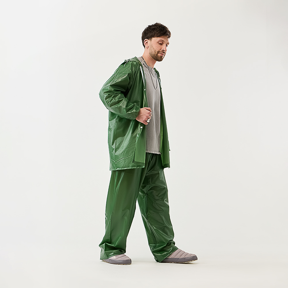 INBLOOM Костюм: брюки и куртка с капюшоном 100мкм XXL, ПВХ, арт.№ 188-106