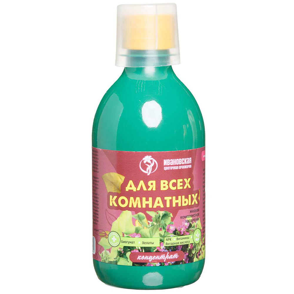 Удобрение для комнатных растений универсальное 0,35л концентрат, арт.№ 189-204