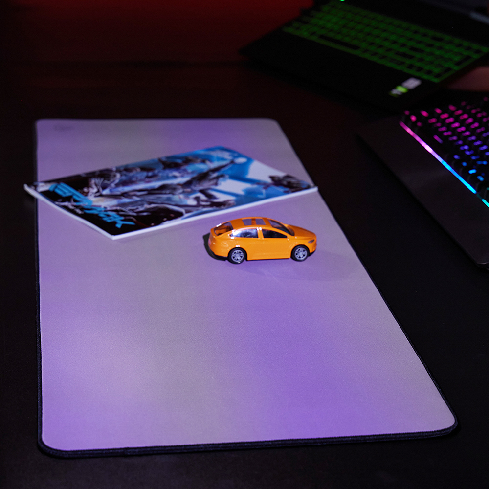 Коврик игровой BY "Polymer" 800х300х4мм, прорезиненный с PVC покрытием, переливающийся, арт.№ 405-067