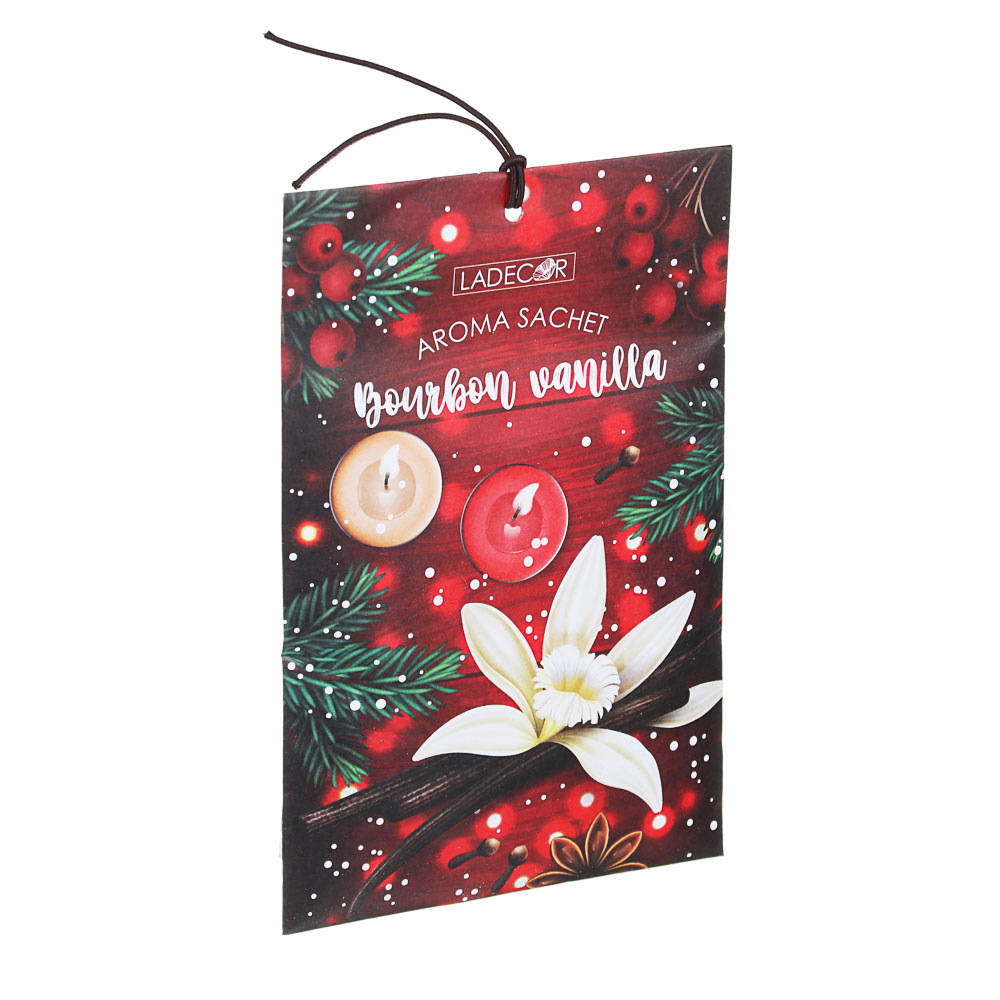 LADECOR Аромасаше, праздничные ароматы, 20гр, 4 аромата, арт.№ 396-634