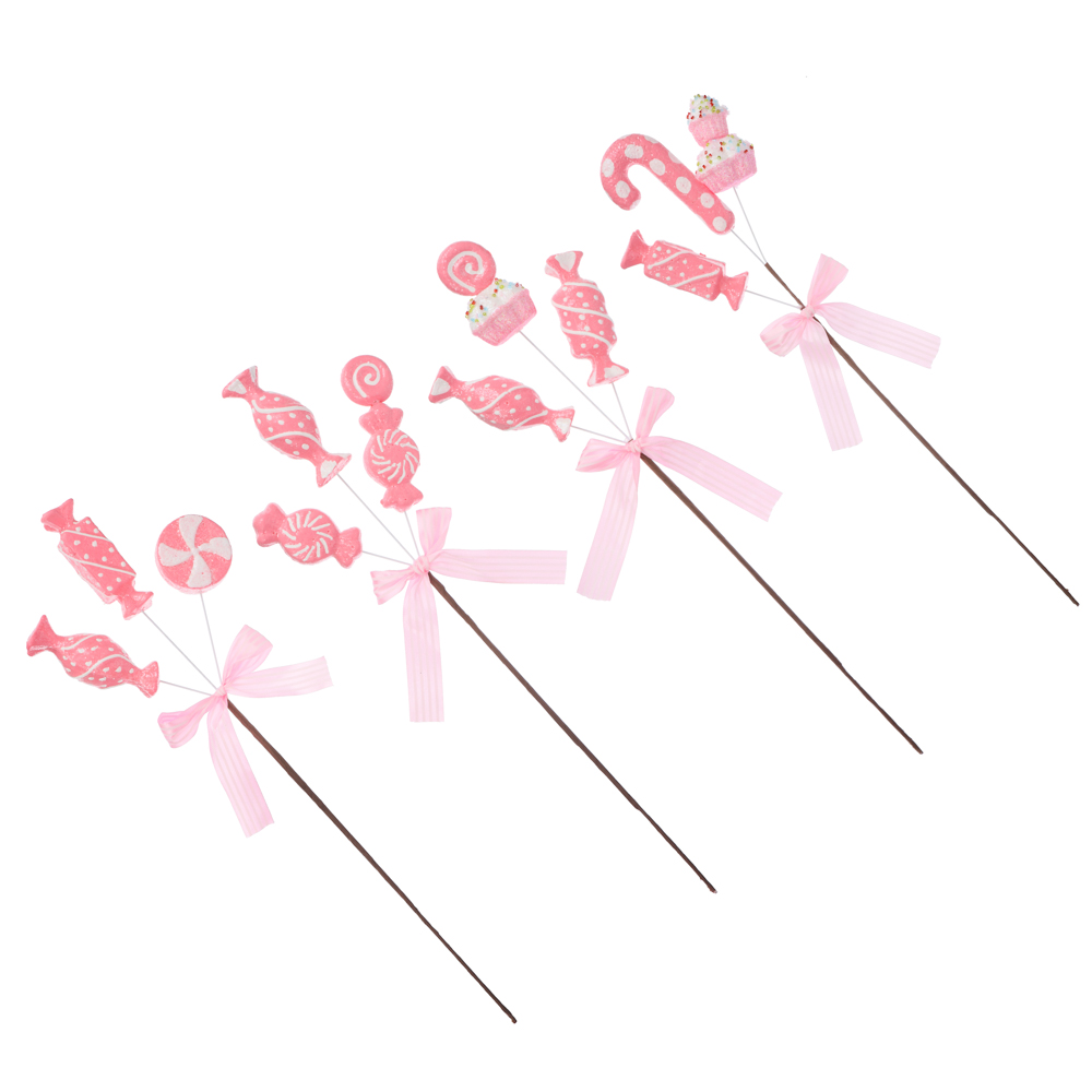 СНОУ БУМ Топпер декоративный с конфетами, 20x3x50 см, 4 дизайна, арт.№ 374-507