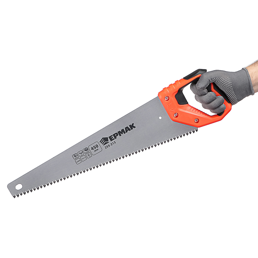 ЕРМАК Ножовка по дереву MAXI 3D 450мм, арт.№ 255-213