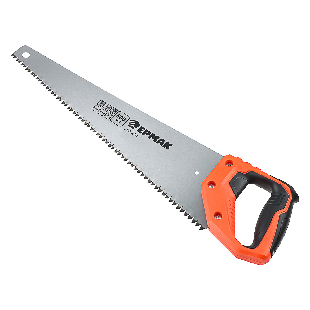 ЕРМАК Ножовка по дереву MAXI 3D 500мм, арт.№ 255-216