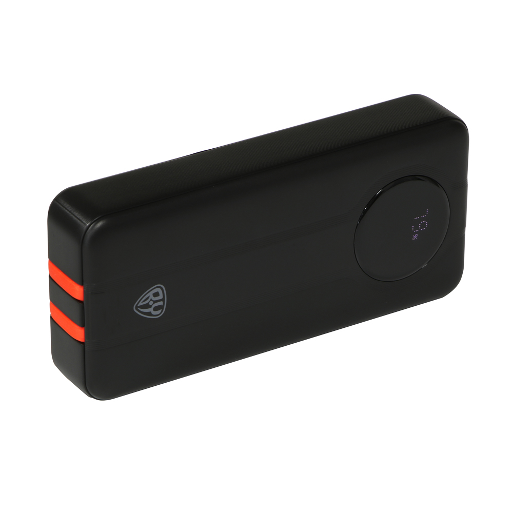 Аккумулятор мобильный BY Bolt20 20000мАч, встроен. кабели Type-C, iP, 20W, 3A, пластик, черный, арт.№ 031-182