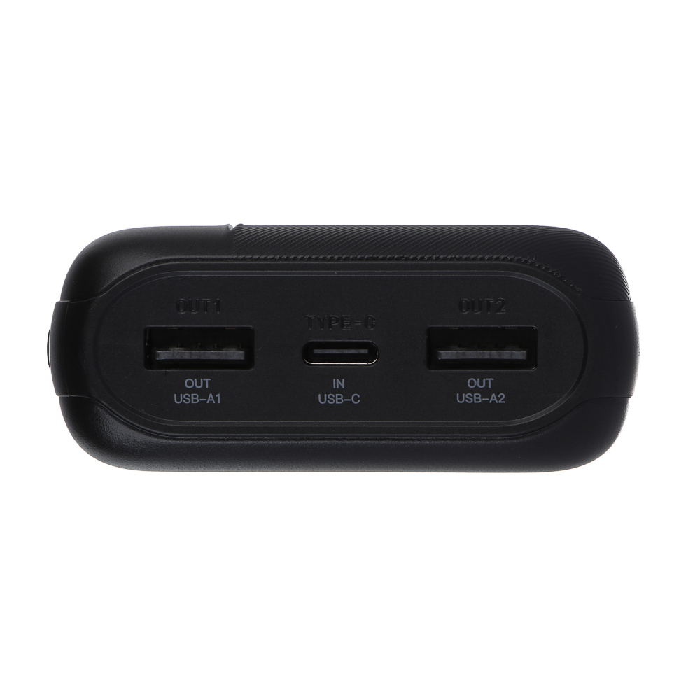 Аккумулятор мобильный BY Multivolt 20000мАч, 2xUSB-A, 1xUSB-C, 1xMicro-USB, 10W, пластик, чёрный, арт.№ 031-183