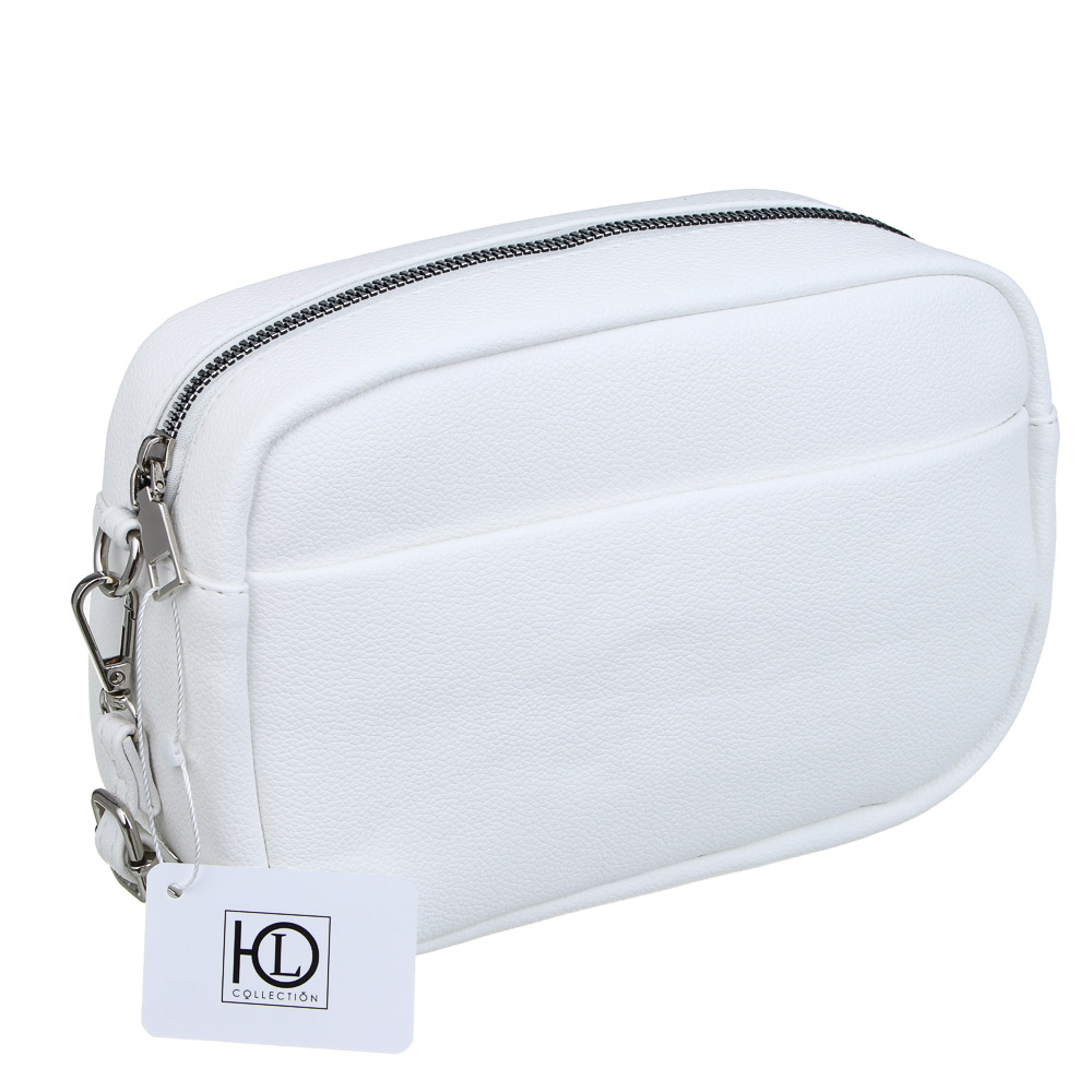 Сумка кроссбоди с 3-мя отделениями на длинном ремне тм ЮL Ясмин, ПУ, 21х14х7,5см, 2 цвета, КЖС24-24, арт.№ 337-194