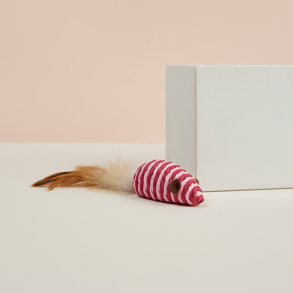 VETTA Игрушка для домашних животных, набор 2 шт, пластмасса, мышки, арт.№ 273-190