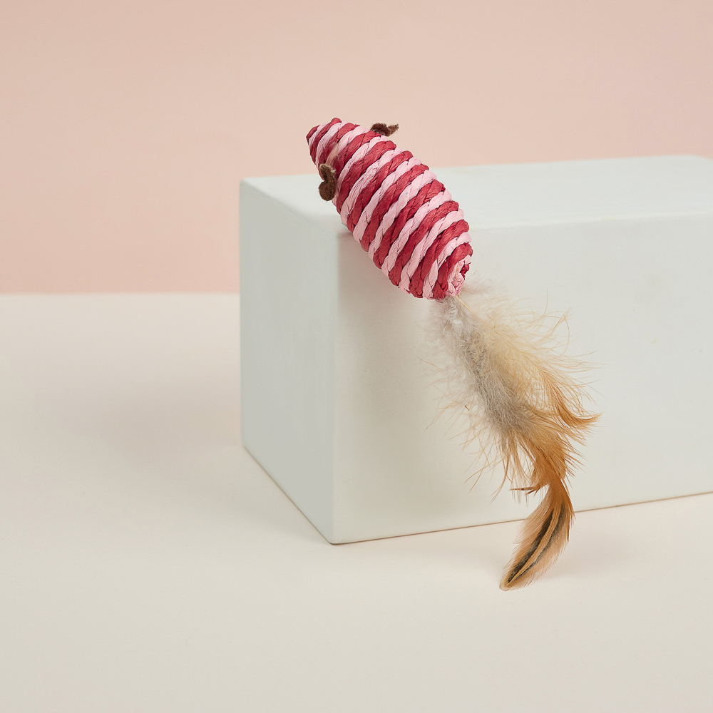 VETTA Игрушка для домашних животных, набор 2 шт, пластмасса, мышки, арт.№ 273-190