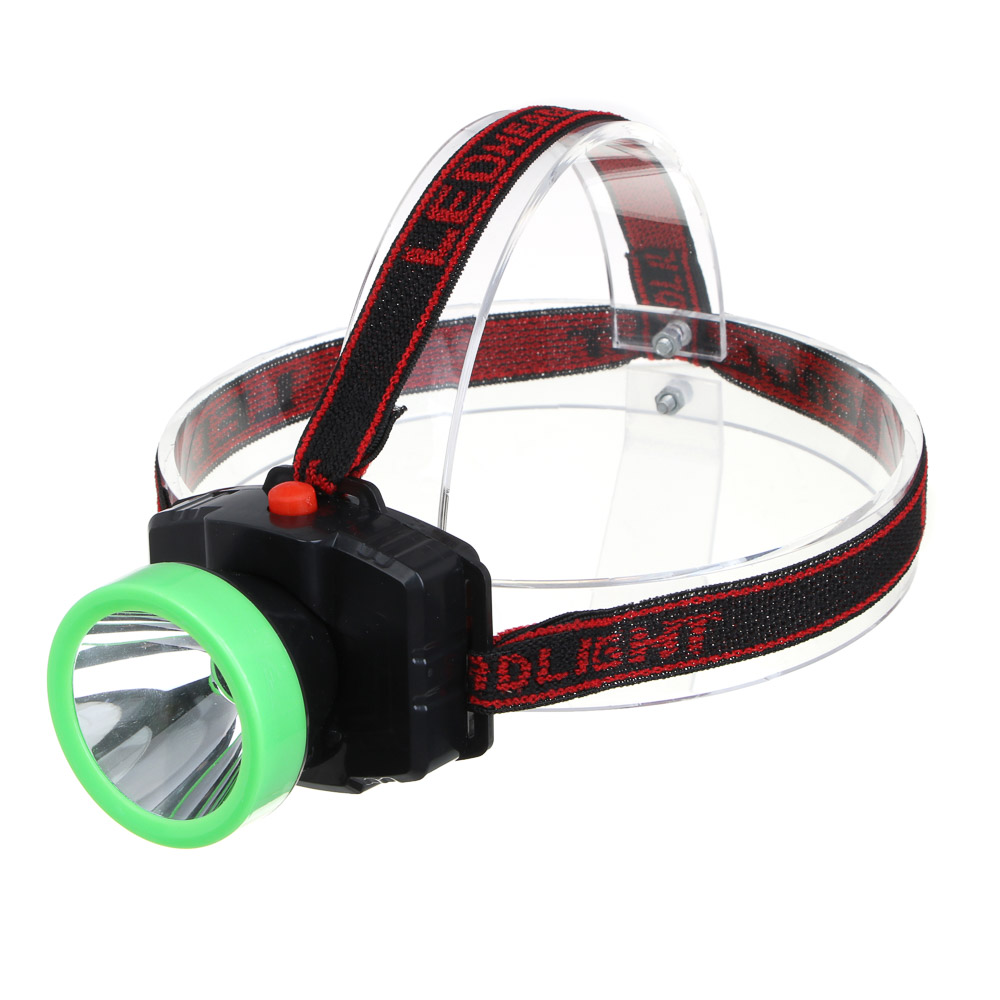 Фонарь налобный тм РОКОТ, 1 LED, 1 режим, 3хАА, 78х68х64 мм, арт.№ 221-036