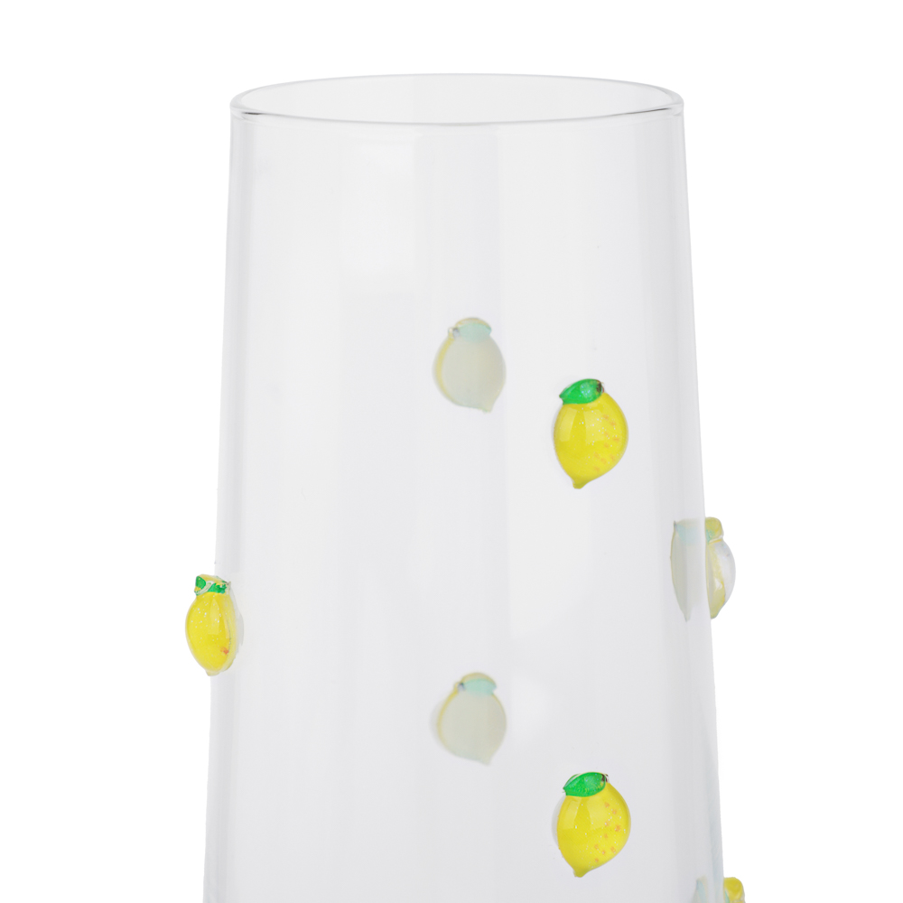 Стакан высокий тм MILLIMI Фрукты, 300мл, стекло, арт.№ 878-730