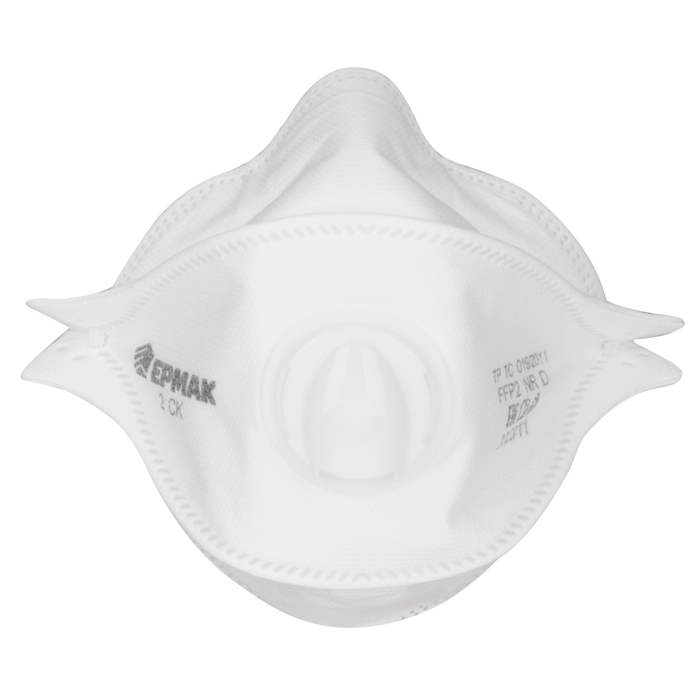 ЕРМАК Респиратор 2CK противоаэрозольный с клапаном FFP2, защита от пыли и аэрозолей до 12 ПДК, арт.№ 638-005