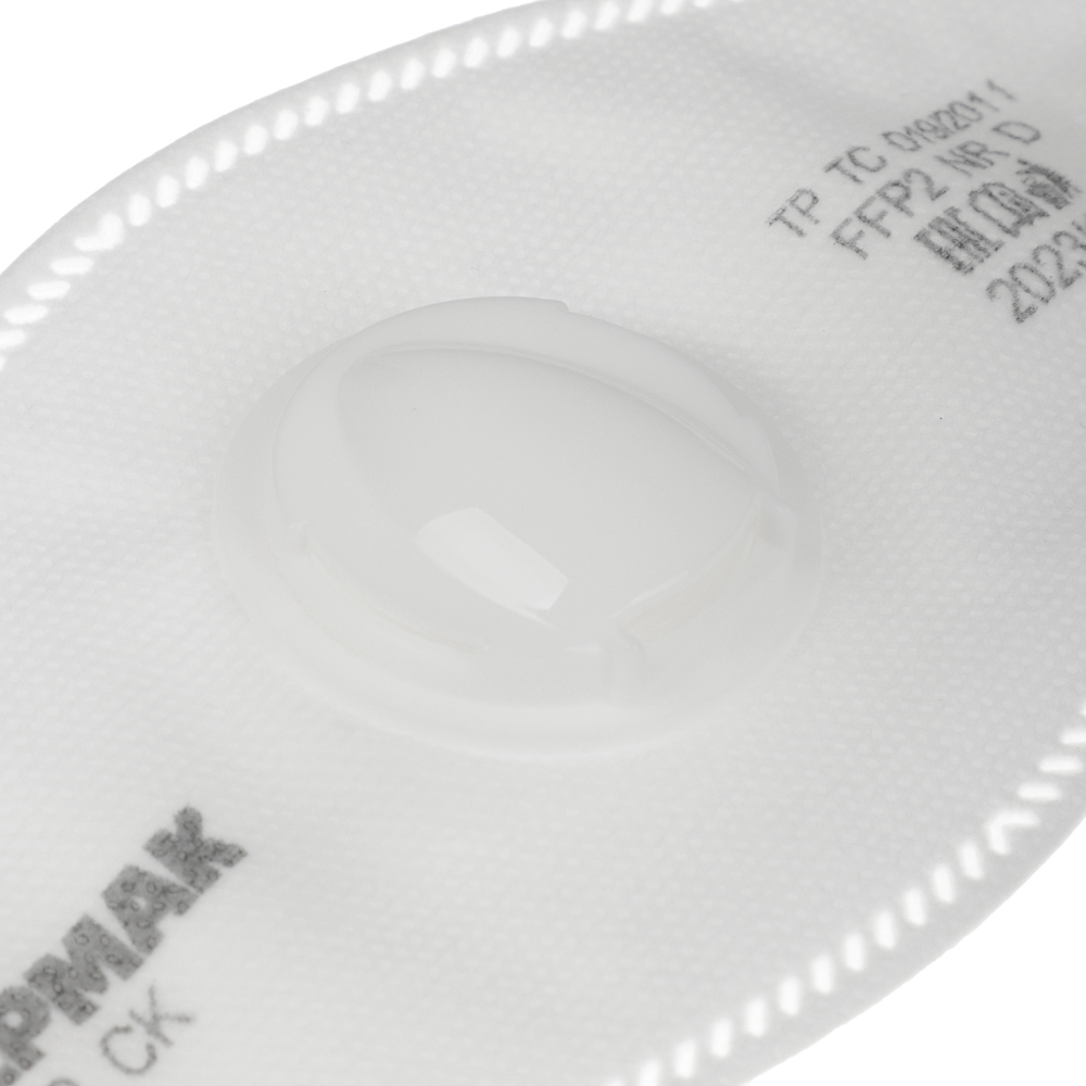 ЕРМАК Респиратор 2CK противоаэрозольный с клапаном FFP2, защита от пыли и аэрозолей до 12 ПДК, арт.№ 638-005