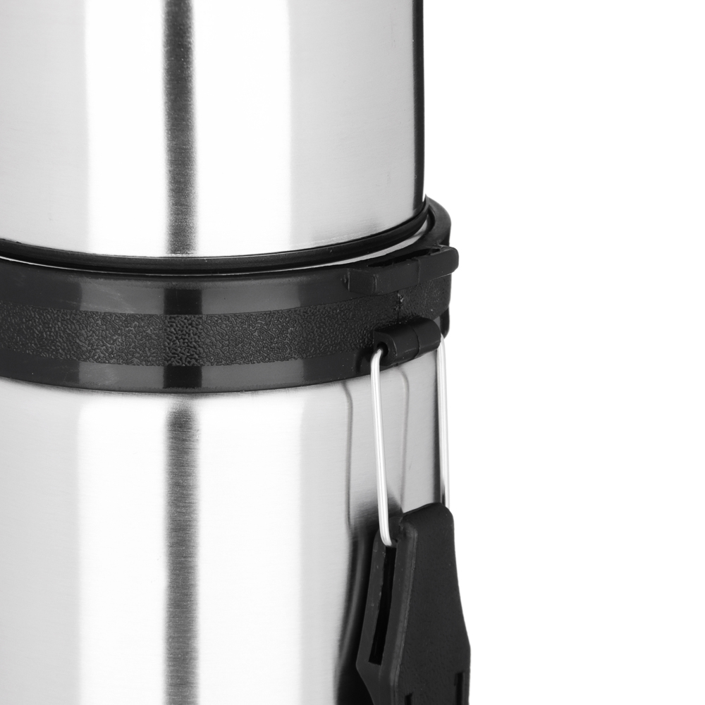 VETTA Термос металлический "Туристический" 1,20л серебристый, арт.№ 841-049