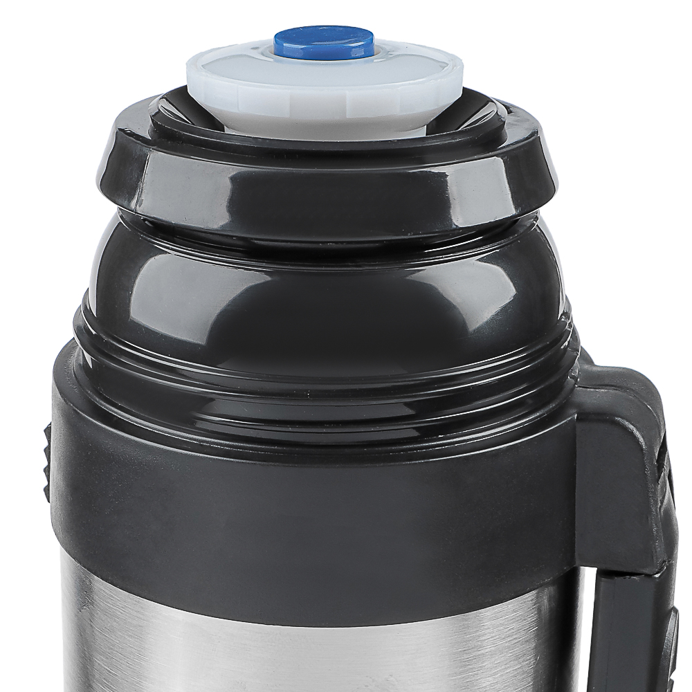 VETTA Термос металлический "Туристический" с широким горлом 1,50л серебристый, арт.№ 841-060