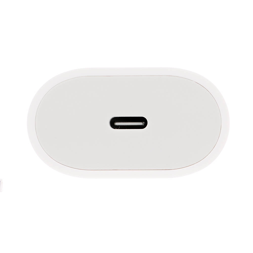 Сетевое зарядное устройство с кабелем BY Ньютон 20Вт,USB-C PD,каб С-С,3А,100см,110-240В,белый, арт.№ 916-260
