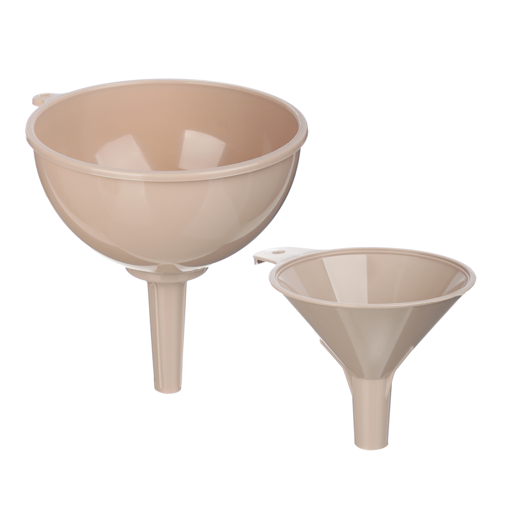 Набор воронок 2шт, d8см + d12см, пластик, арт.№ 861-549