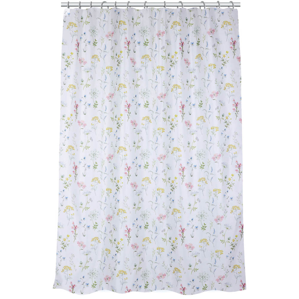 Шторка для ванной, таффета, 145x180см, ШТТФ056-21001, арт.№ 461-674