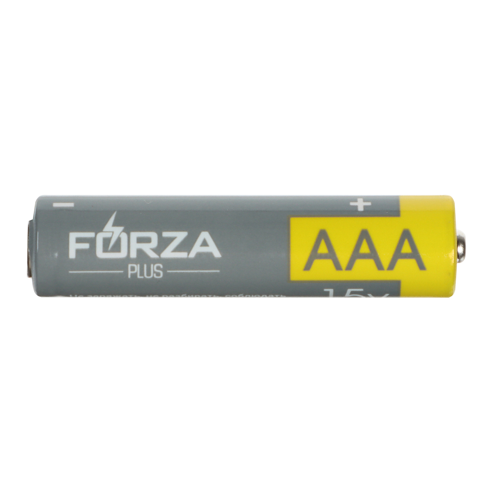 Батарейки AAA FORZA (LR03) 4шт в блистере, щелочные 1.5V, арт.№ 917-120
