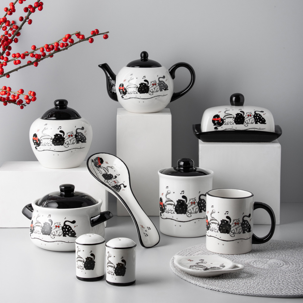 MILLIMI Хвостатые друзья Кружка, 300мл, керамика, арт.№ 824-647