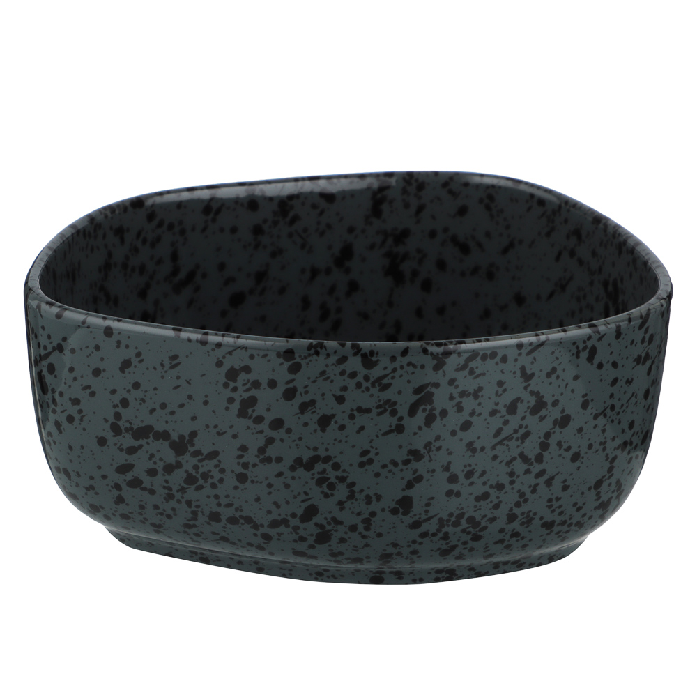 MILLIMI Оникс Салатник, 16х14,5x7см, фарфор, арт.№ 816-061