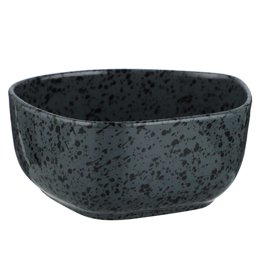 MILLIMI Оникс Салатник, 16х14,5x7см, фарфор, арт.№ 816-061